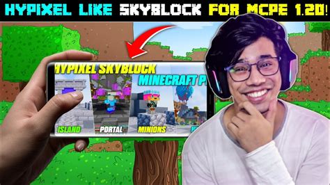 Hypixel Like Skyblock For Minecraft Pe Hypixel Skyblock For Mcpe
