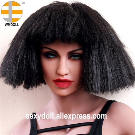 Wmdoll New 174 Tpe Silicone Sex Doll Head Real Silicone Sex Doll