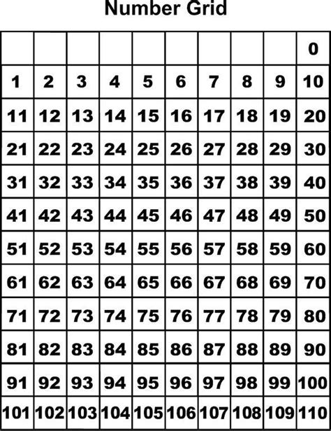 Print Free 100 Square Grid Yahoo Image Search Results Number Grid
