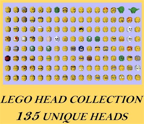 Lego 135 Head 3d Model Turbosquid 1200893