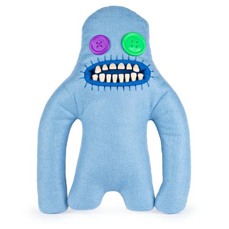 Fuggler Funny Ugly Monster 9 Inch Sasquoosh Blue Plush Creature