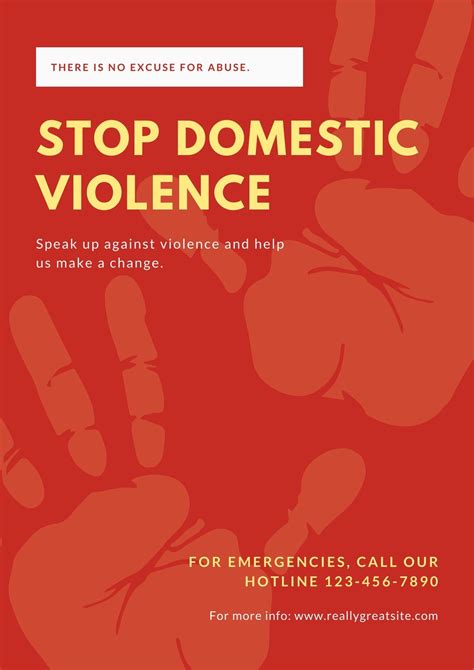Free Printable Domestic Violence Posters Free Printable