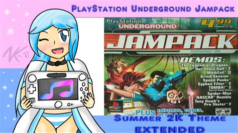 Playstation Underground Jampack Summer 2k Theme Extended Youtube