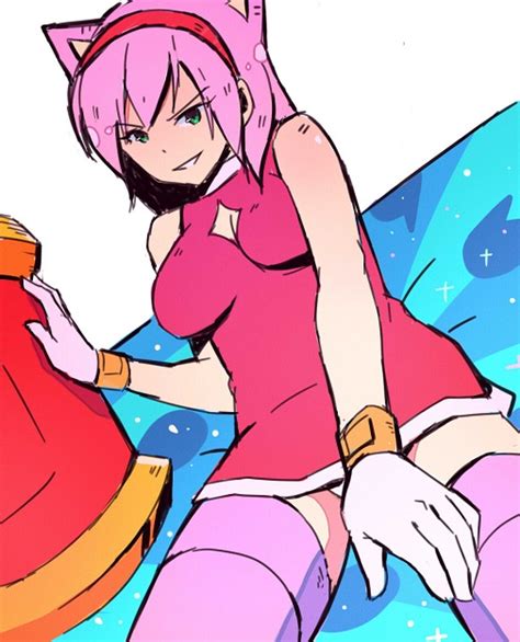 boom amy gijinka sonic the hedgehog know your meme