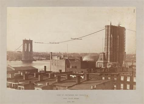 Amazing Photos Of The Brooklyn Bridge Under Construction ~ Vintage Everyday