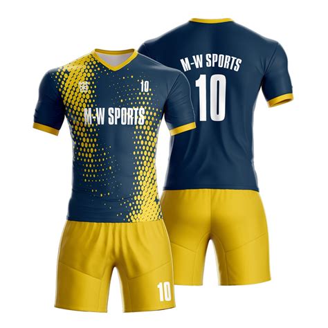 Latest Hot Selling Soccer Jersey Design Cool Pattern Sublimation Men Team Training Wear Soccer