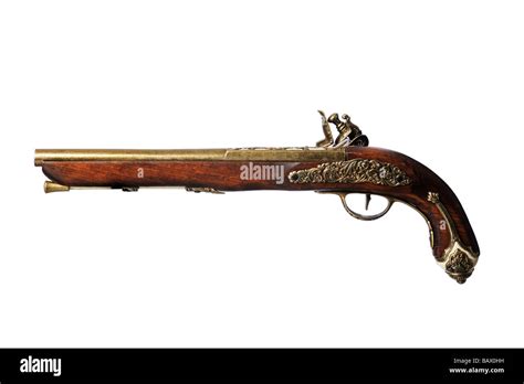Vintage Old Musket Hand Gun Stock Photo Alamy