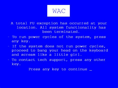 Image 42560 Blue Screen Of Death Bsod Know Your Meme