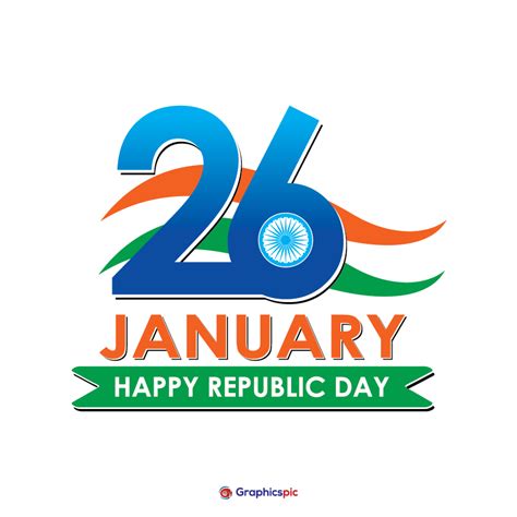 January Indias Republic Day Vector Design Free Vector Graphics Pic