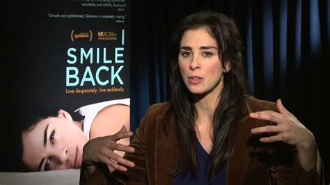 I Smile Back Sarah Silverman Official Movie Interview Screenslam