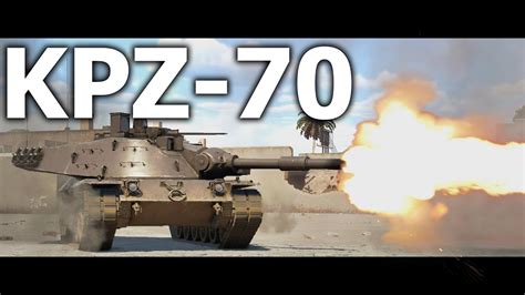 The Capable Kpz 70 War Thunder Youtube