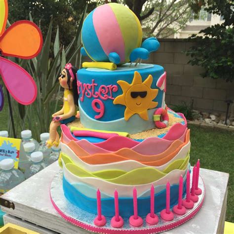 Swimmingpoolsummer Party Summer Party Ideas Photo 4 Of 36 Summer Birthday Party Summer