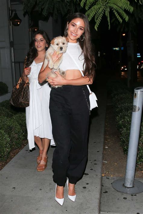 Olivia Culpo With Her Furry Friend Night Out In West Hollywood 0728