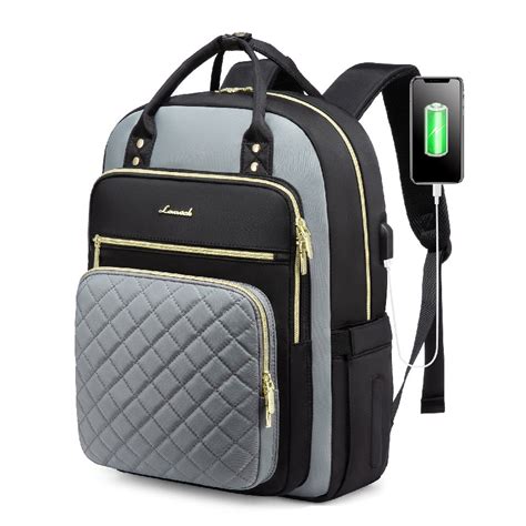 Lovevook Laptop Backpack For Women Contrasting Colors Fit 15617