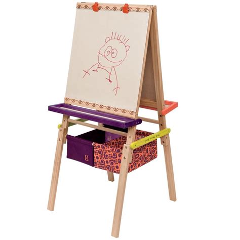 B Toys Wooden Double Sided Easel Easel Does It Buy Online At The Nile