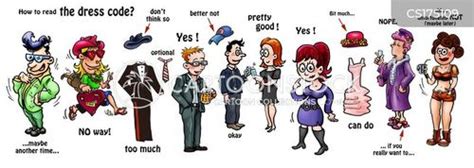 Dress Codes Cartoons And Comics Funny Pictures From Cartoonstock