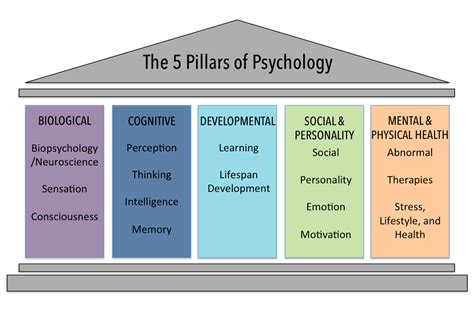 The Five Psychological Domains General Psychology