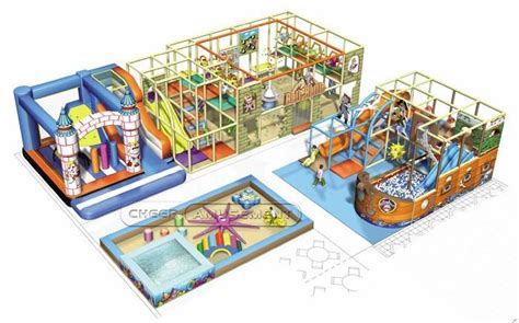 Cheer Amusement Underwater And Pirate Themed Indoor Playground Ch