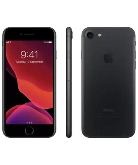 Refurbished Apple Iphone 7 Black 256 Gb