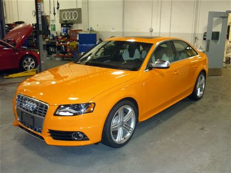 Solar Orange S4 Only In Canada Audiworld Forums