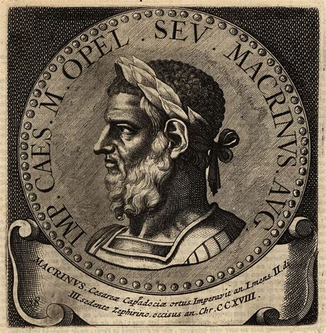 Portrait Of Roman Emperor Macrinus Available As Framed Prints Photos