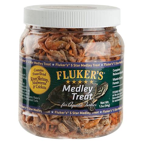 But in all it is great for box turtles. Fluker's® Freeze Dried Medley Treat for Aquatic Turtles ...