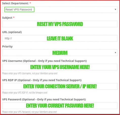 How To Change Your Vps Password Super Seo Vps