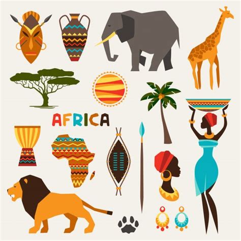 African Icons Stock Vectors Royalty Free African Icons Illustrations