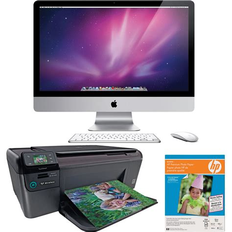 Apple 27 Imac Desktop Computer With Printer Kit Bandh Photo Video