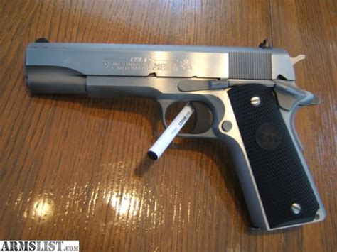 Armslist For Sale Colt 1911 Stainless Government Model