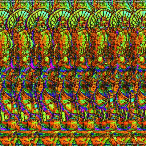 What Hides This Stereogram Brain Teasers