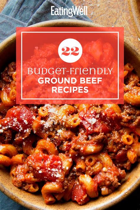 Then this is the ultimate list of ground beef recipes. 22 Budget-Friendly Ground Beef Recipes in 2020 | Ground beef, Ground beef recipes, Beef recipes