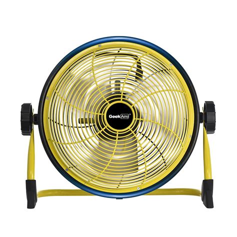 Geek Aire Cf1 Outdoor Floor Fan 12 Inch Cordless Variable Speed