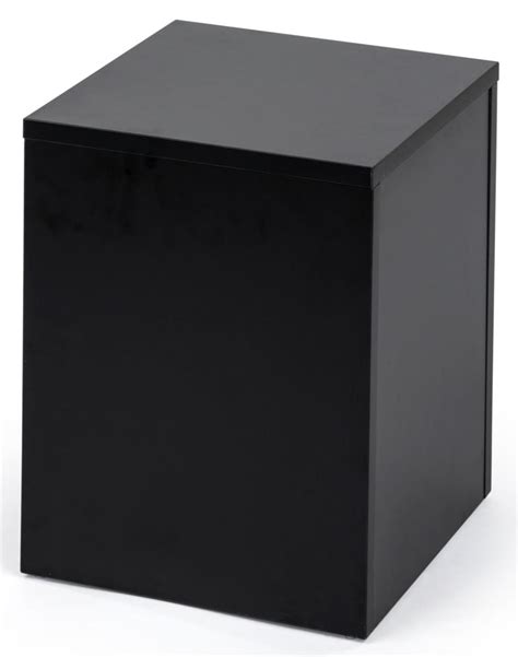 Retail Display Cube 16h X 125w Collapsible Riser Melamine
