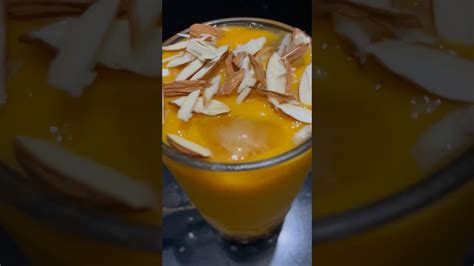 Homemade Mango Smoothie Youtube