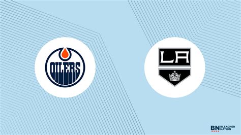 Oilers Vs Kings Nhl Playoffs First Round Game 5 How To Watch Odds