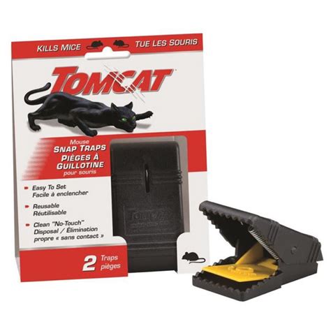 Tomcat Mouse Snap Traps 2 Pack Pest Supply Canada