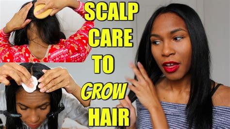 4 Ways How To Prepare Your Scalp To Grow Hair Scalp Brushing Exfoliation And Detox Youtube
