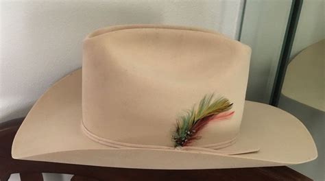 Stetson Cowboy Hat Rancher 20x Beaver Size 7 18 Western Vintage John B