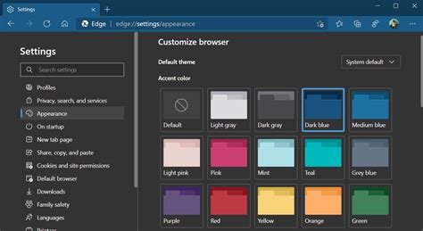Microsoft Edge Custom Theme Images And Photos Finder