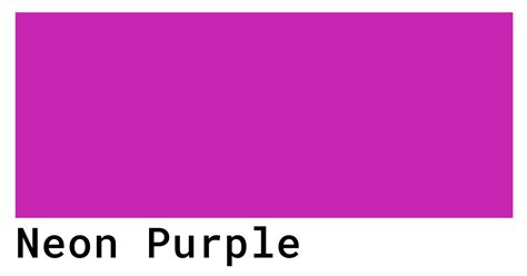 Neon Purple Color Codes The Hex Rgb And Cmyk Values That You Need