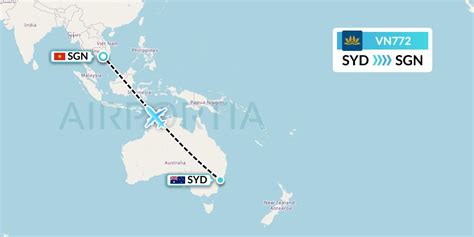 Vn772 Flight Status Vietnam Airlines Sydney To Ho Chi Minh City Hvn772