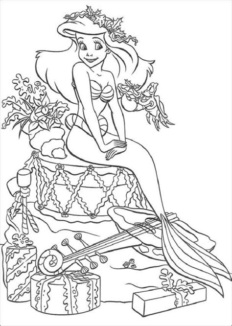 Dibujos De Princesas Para Colorear Ariel
