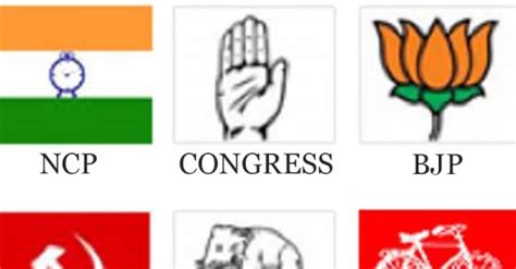 Infographic List Of All The Recognized Political Parties Of India