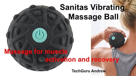 Sanitas Vibrating Massage Ball Smg 05 Review Youtube