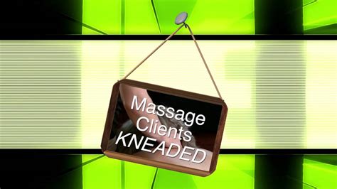 Massage Clients Kneaded Royalty Free Massage Therapy Video 222 Youtube
