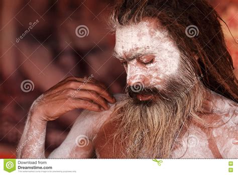 Gathering Of Naga Sadhu A Holy Sect On Hinduism On Auspicious Day Of