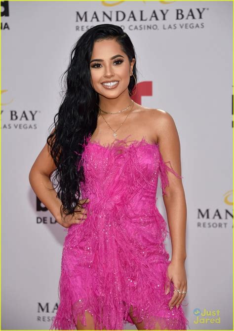 Becky G Nurses Knee Pain After Performing At Billboard Latin Music