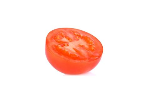 Premium Photo Tomato Slice Isolated On White Background