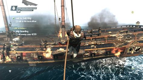 Assassin S Creed Black Flag Ship Boarding Youtube